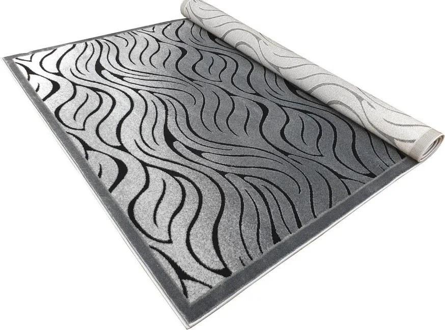 DC Koberec Lapiso SOFT 302 sivá Rozmer: 200×400 cm