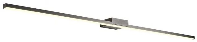 REDO 01-3276 ASTON nástenné svietidlo nad zrkadlo š1200mm LED 24W/1723lm 3000K+4000K IP44 čierna