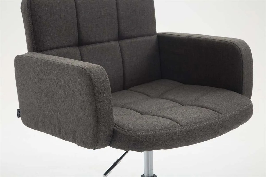 Kreslo L.A. Lounger látka - Tmavo sivá