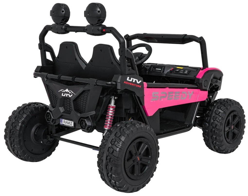Detské elektrické autíčko Buggy SPEEDY 4x200W 24V ružové