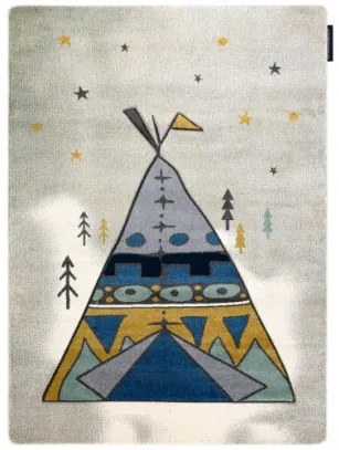 Koberec PETIT TIPI sivý