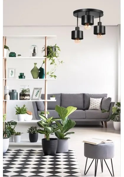 Prisadený luster BODO 3xE27/60W/230V