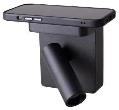 MAXLIGHT W0374 - LED Nástenné bodové svietidlo LOFER LED/7W/230V čierna