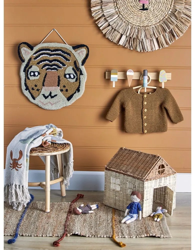 Nástenný detský vešiak z bukového dreva Zyon - Bloomingville Mini