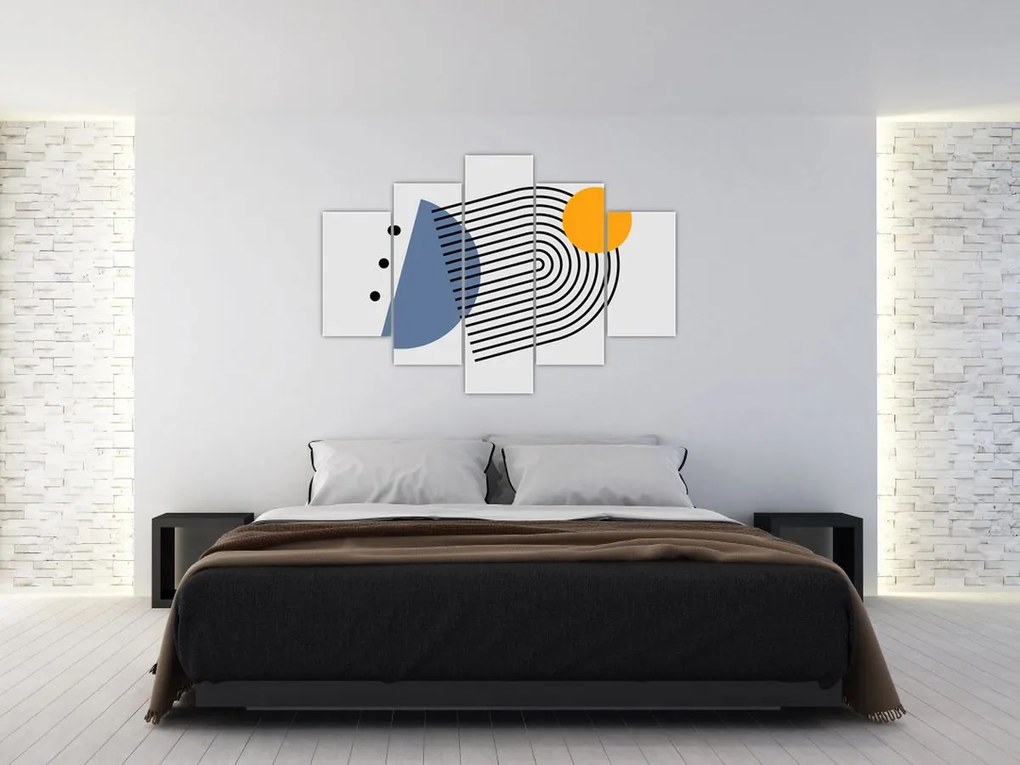 Obraz - Minimalistická abstrakcia N⁰2 (150x105 cm)