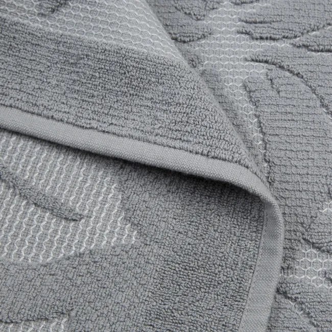 Kúpeľňový koberček ROSE 03 oceľový