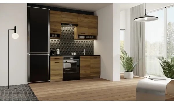 Kuchynská linka JUNE 180 cm dub