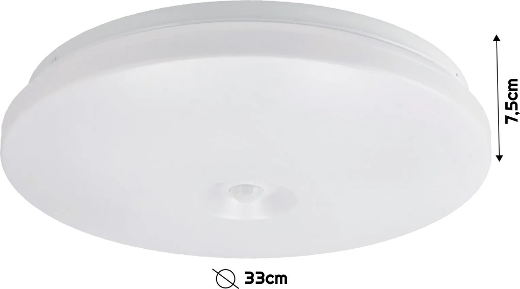 BERGE Prisadený LED stropný panel 2x E27 pre MAX 40W LED žiarovky