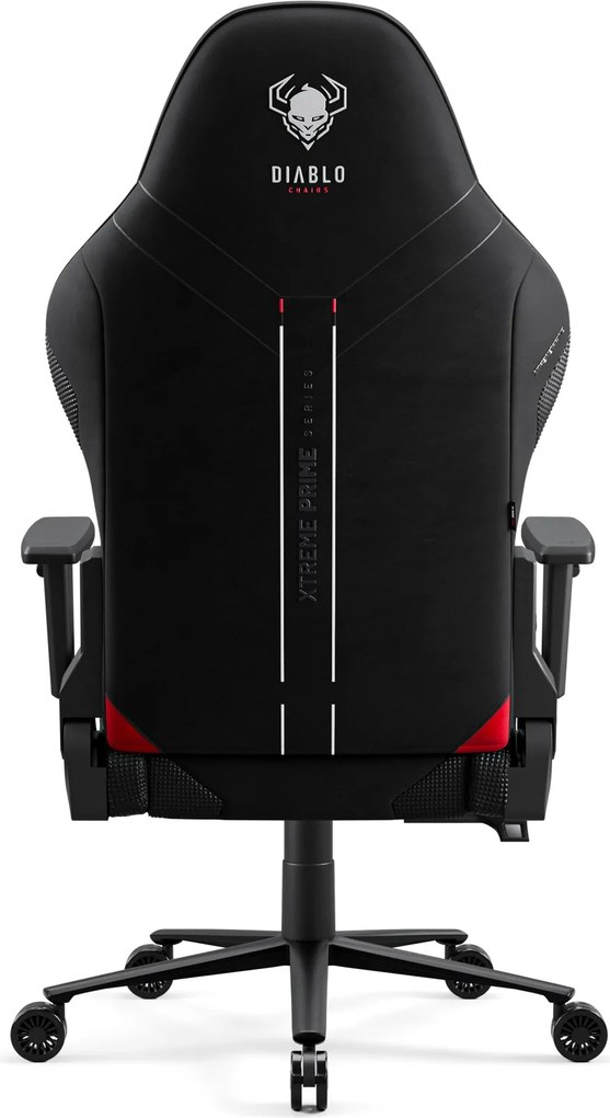 Herné kreslo, štandardná veľkosť, čierne: Diablo X-One Prime Burned Black