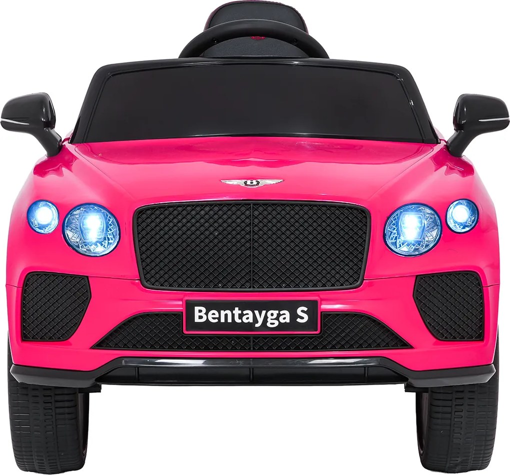 Ramiz Bentley Bentayga S elektrické autíčko pre deti ružové