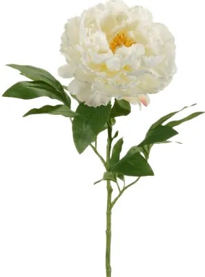 Umelý kvet Peony béžový 65 cm