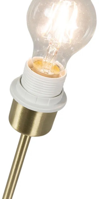 Klasická stolná lampa mosadz - Kaso