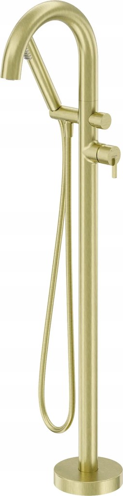 Deante Voľne stojaca vaňová batéria s sprchovým setom Bqs R17N