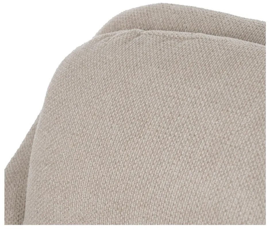 Béžové ženilkové kreslo Classic – Ixia