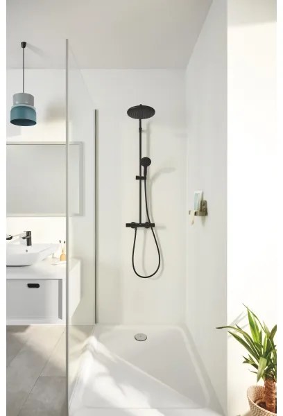 GROHE 266772431 - Sprchový systém VITALIO START SYSTEM 250 390 mm čierny
