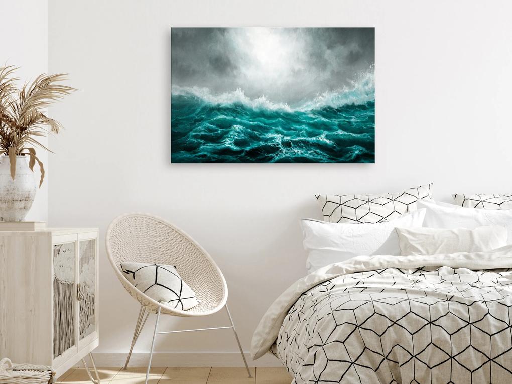 Artgeist Obraz - Restless Ocean (1 Part) Wide Veľkosť: 30x20, Verzia: Na talianskom plátne
