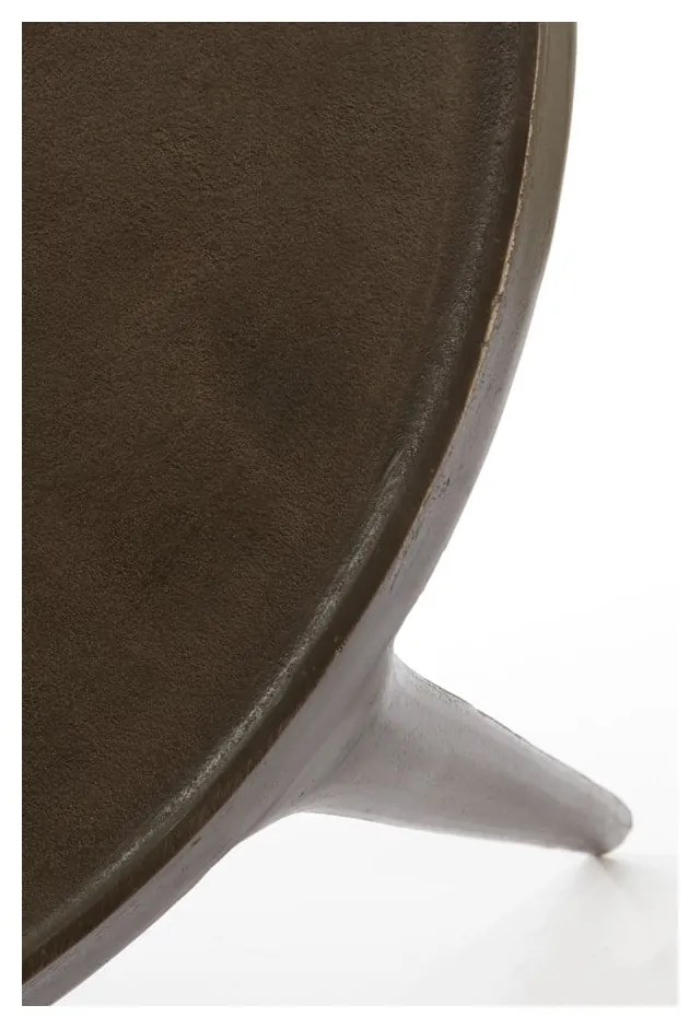 Hnedé okrúhle konferenčné stolíky v súprave 2 ks ø 75 cm Tobias – Light & Living