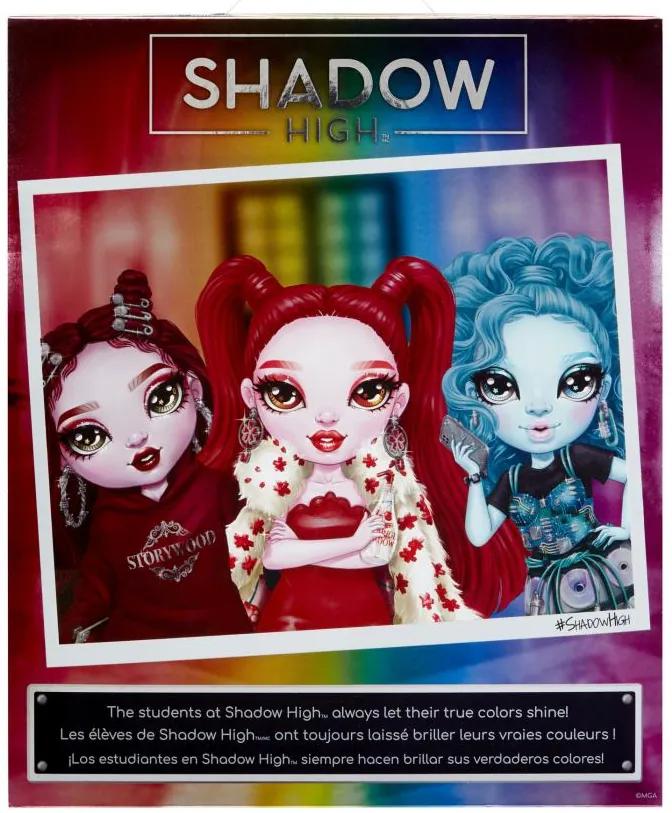 Shadow High Color Shine bábika - Rosie Redwood (červená)
