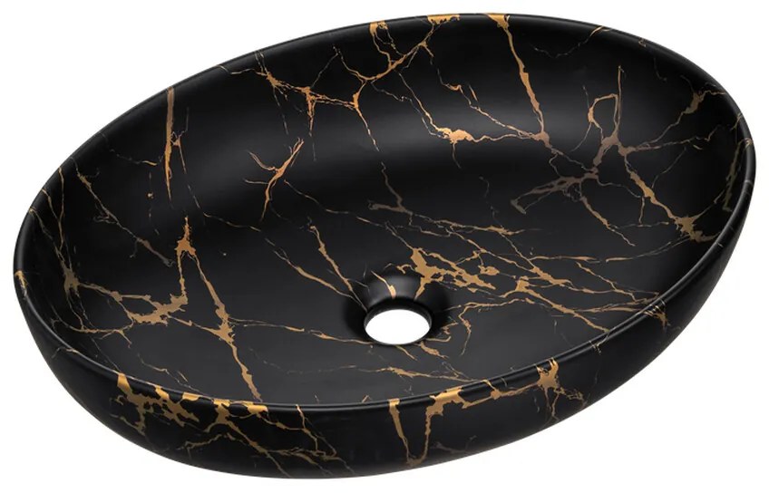 Umývadlo na dosku Mona čierne