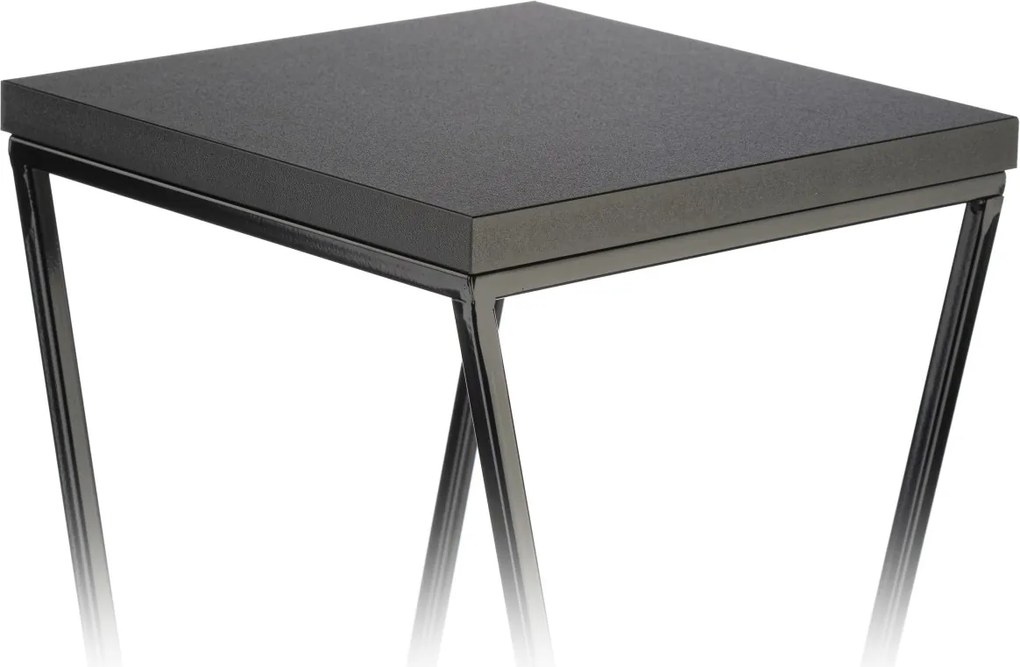 STOJAN NA KVETINÁČ LOFT7 70X24X24 CM ČIERNA