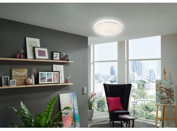 Brilo - LED Stmievateľné stropné svietidlo STARRY SKY LED/18W/230V 3000-6500K + DO