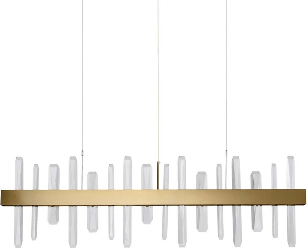Závesná lampa Arctic LED zlatá