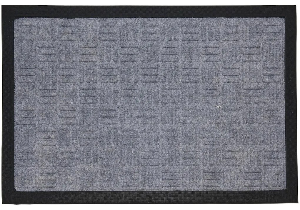 Vonkajšia rohožka Simple Gray, 60x40 cm