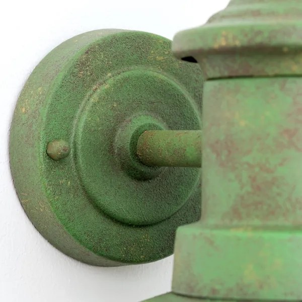 Orion AL 11-1205 - Vonkajšia nástenná lampa LEONIE 1xE27/60W/230V IP44 zelená