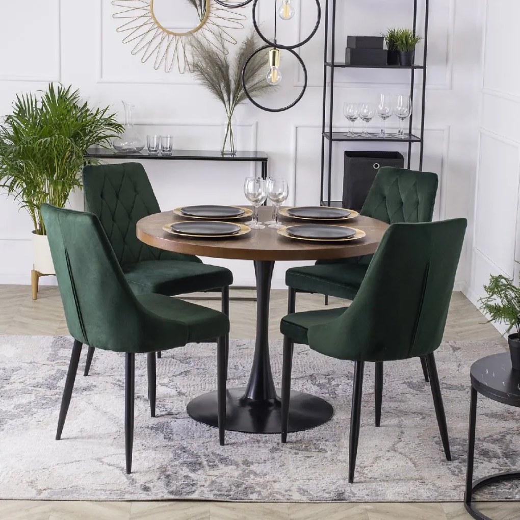 PROXIMA.store - Čalúnená jedálenská stolička CORK FARBA: sivá
