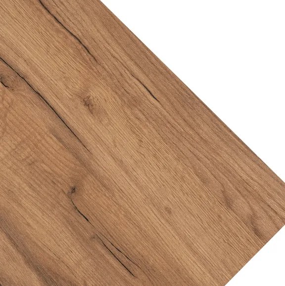 Jedálenský stôl RUBEN 120–160 cm dub CRAFT/čierny