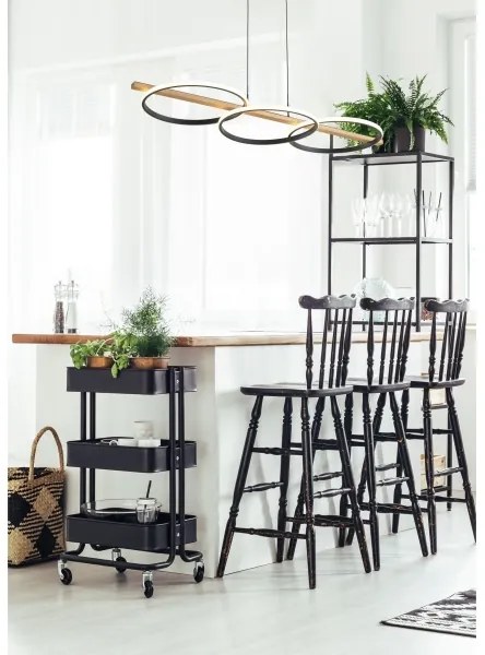 Zuma Line MD3913-3-3BWLT - LED Luster na lanku ALMERIA LED/35W/230V