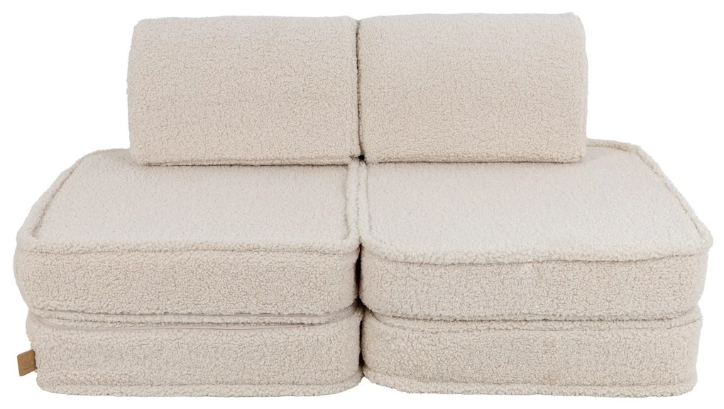 MeowBaby® variabilná pohovka Basic, Bearly Cream