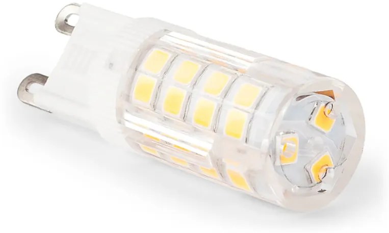 BERGE LED žiarovka - G9 - 5W - 470Lm - PVC - studená biela