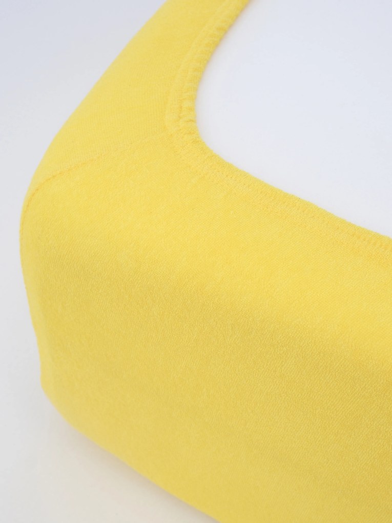 Froté plachta 220 × 200 cm - žltá