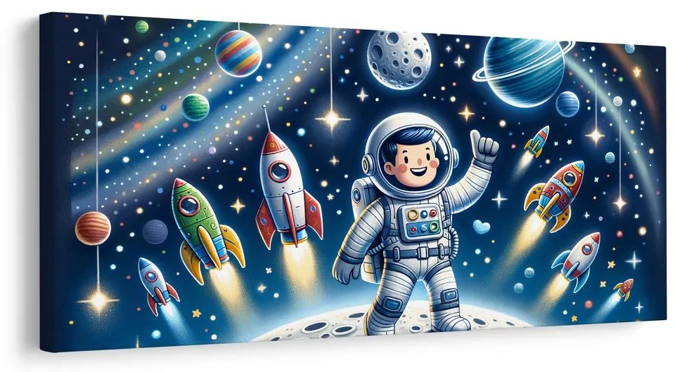 Obraz dobrodružstvo v galaxii malého hrdinu