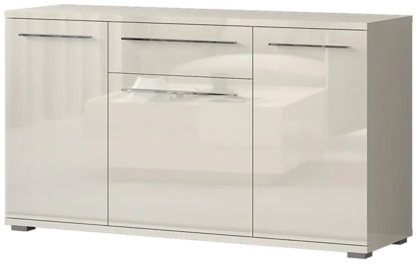 Komoda Piano K150-3K1F/PN-71/KA/71 lakované beige