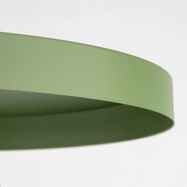 Luster na lanku SILA 1xE27/15W/230V pr. 30 cm zelená