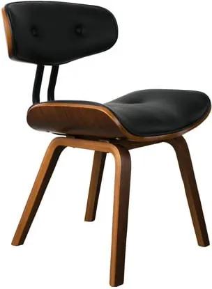 Čierna stolička Dutchbone Blackwood