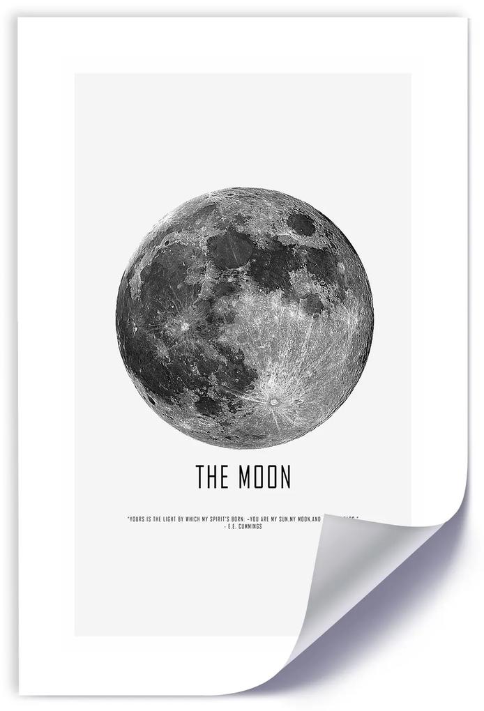 Gario Plagát Mesiac Farba rámu: Bez rámu, Rozmery: 30 x 45 cm
