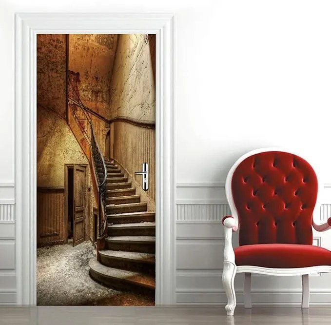 Fototapeta na dvere MONAMOUR STAIRS 86x200 cm