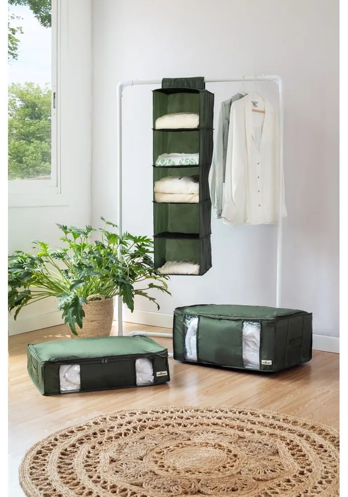 Vákuový látkový úložný box na oblečenie 65x45x27 cm Ecologik – Compactor