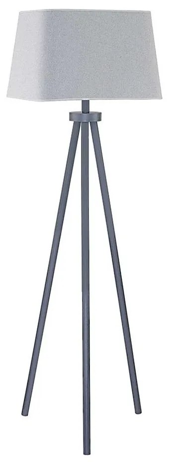 Duolla - Stojacia lampa ECHO1 1xE27/40W/230V pr. 46 cm šedá DU7283