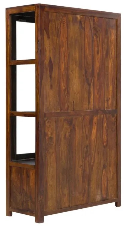 furniture-nabytek.cz - Masivní vitrína Palison z palisandru, lakovaná, tmavě hnědá
