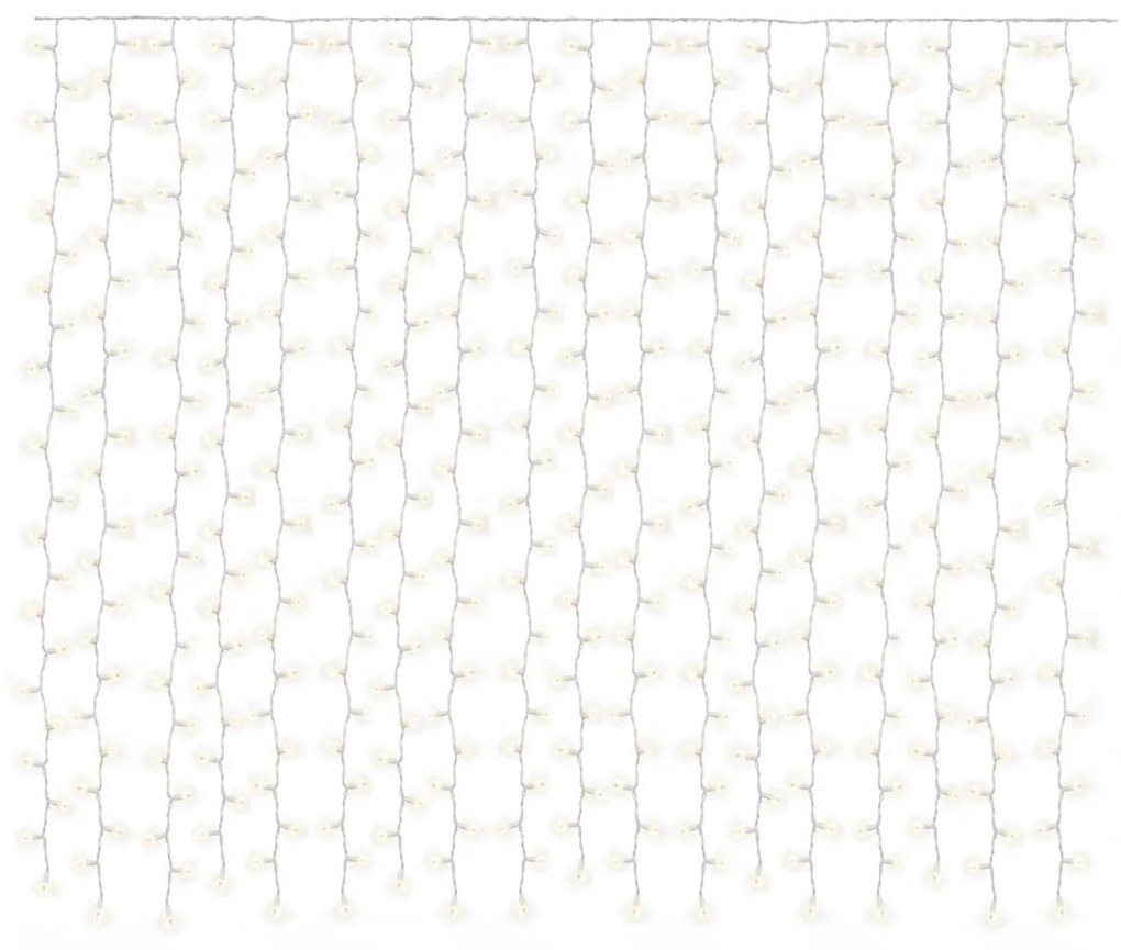 Světelný LED řetěz Kurty 300 cm teplá bílá