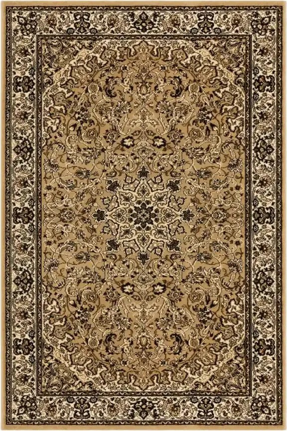 Sintelon, Kusový koberec SOLID 55 EOE, 133x200, béžová, chodba / predsieň