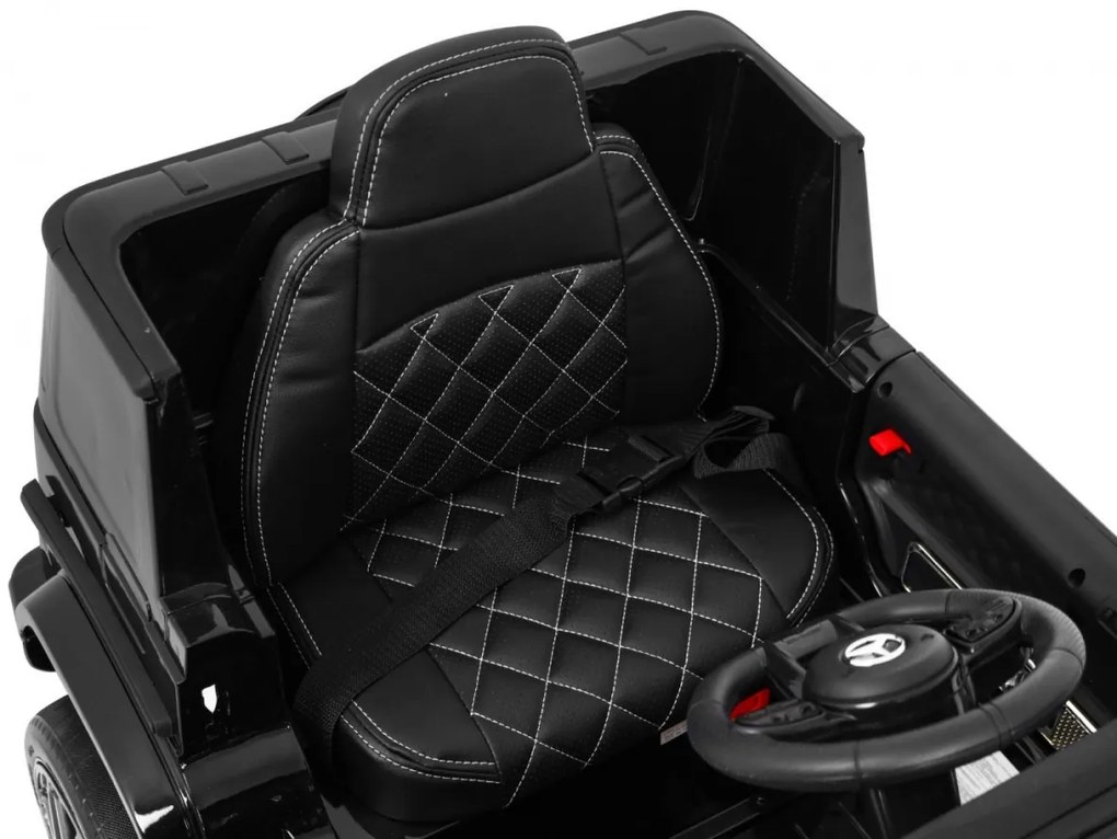 Detské elektrické autíčko Mercedes G63 AMG lakované -čierne