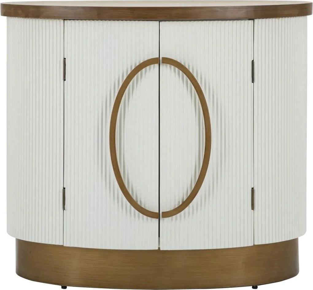 Komoda Tolosa 79 cm biela/jaseň