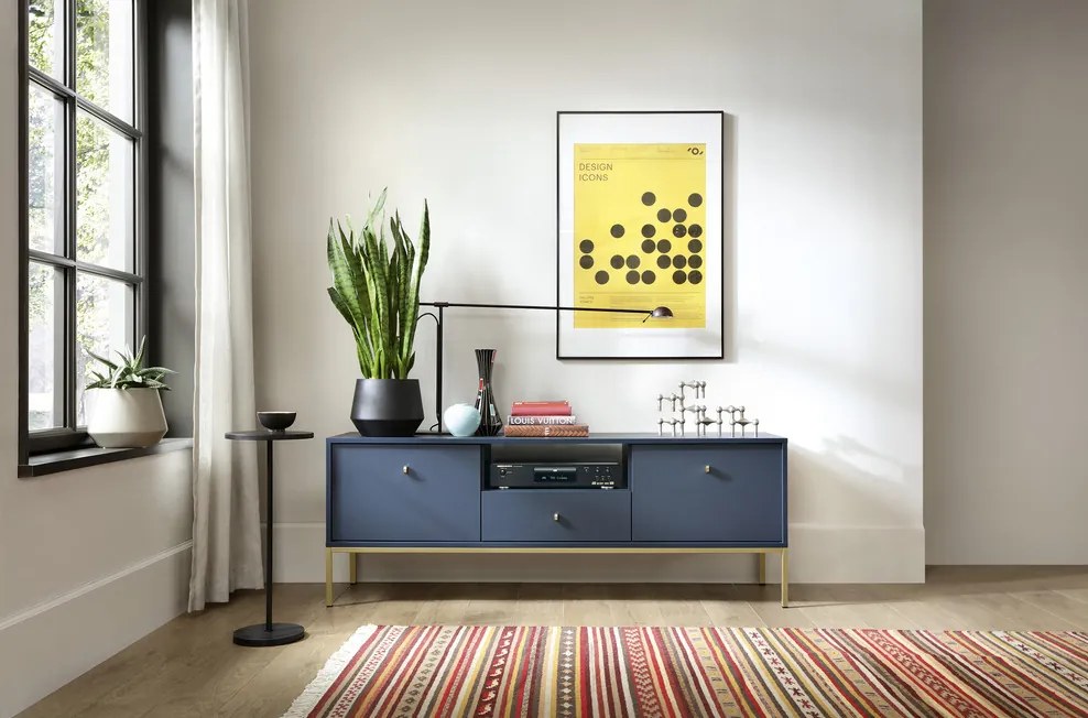 TV skrinka Mono tmavomodrá (MRTV154)