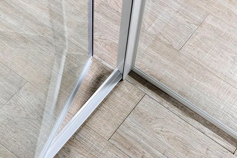 Aqualine Aqualine, AMICO sprchové dvere výklopné 740-820x1850mm, číre sklo, G70