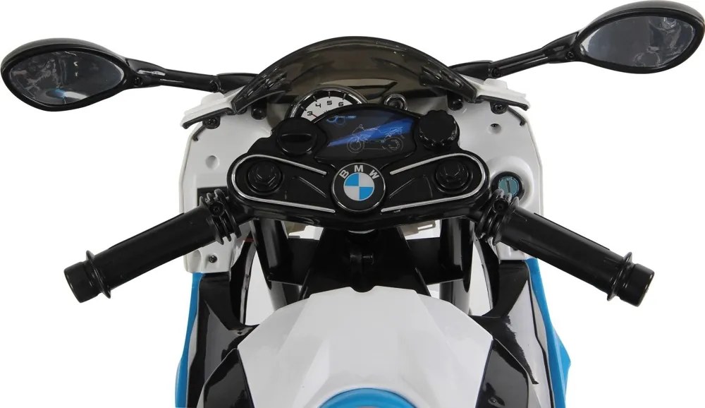 LEAN CARS ELEKTRICKÁ MOTORKA  BMW - S1000RR - MODRÁ - 2x45W - 12V7Ah - 2021